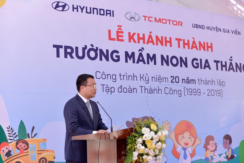 TC Motor và Hyundai khánh thành trường mầm non chuẩn Quốc gia tại Ninh Bình