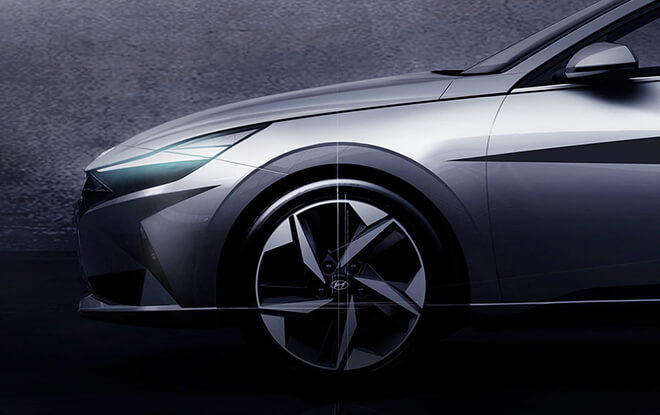 Hyundai Elantra 2021 lột xác về thiết kế, ra mắt toàn cầu ngày 17/3