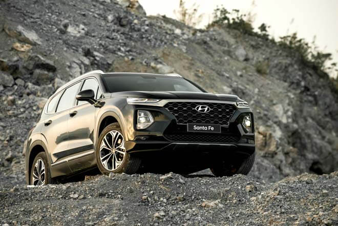 Hyundai SantaFe vượt Fortuner, Everest, CX-8, đứng đầu phân khúc SUV 7 chỗ tại Việt Nam